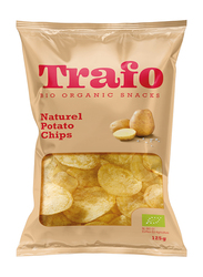 Trafo Bio Organic Naturel Potato Chips Crisps Salted, 12 x 125g