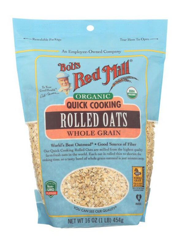 

Bob's Red Mill Organic Rolled Oats Quick, 454g