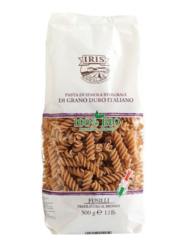 

Iris Organic Durum Whole Wheat Fusilli Pasta, 500g