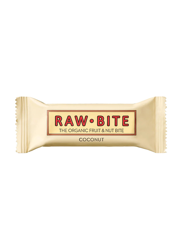 Raw Bite Organic Coconut Bite, 50g