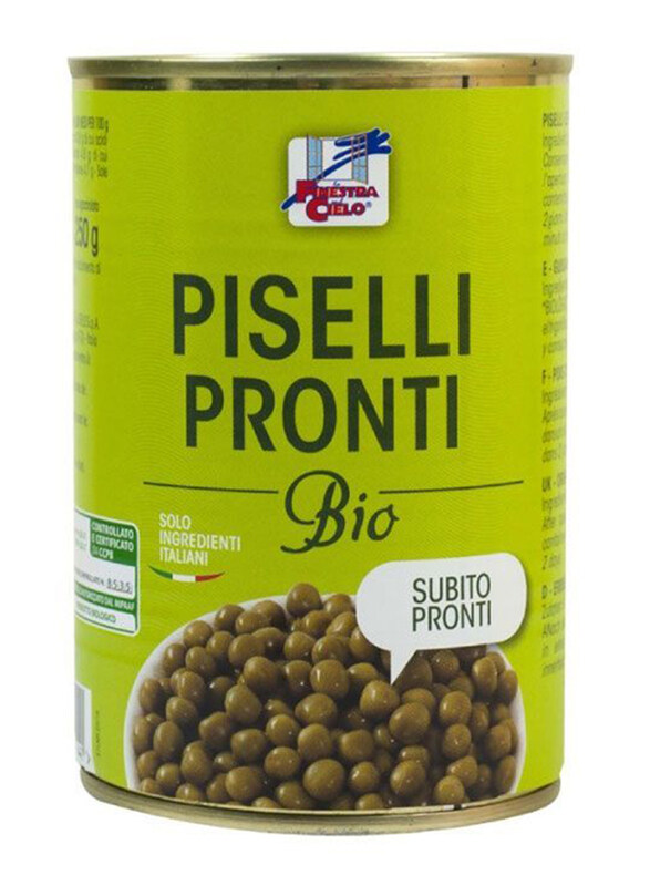 

La Finestra Organic Canned Ready Boiled Peas, 400g
