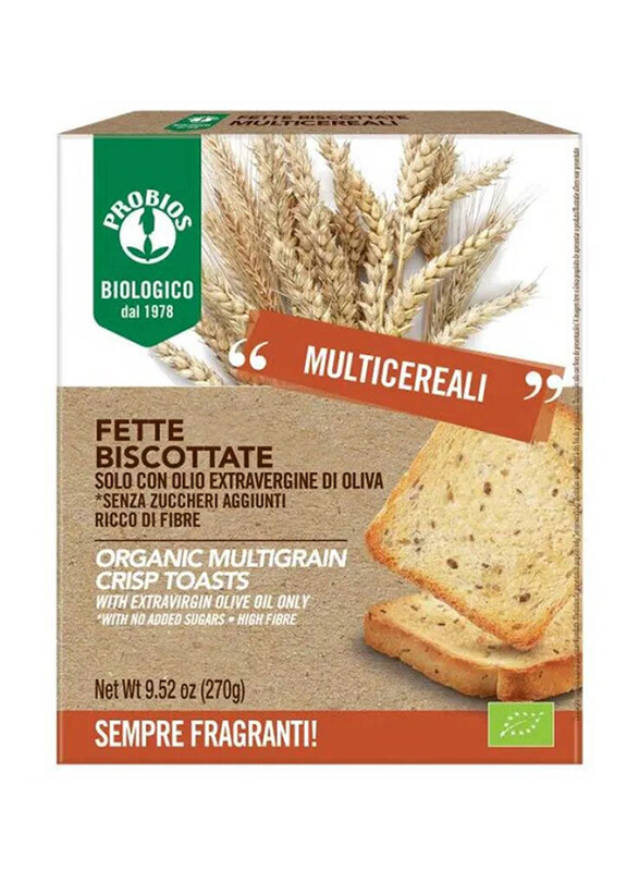 

Probios Biologico Organic Multi-Cereali Crisp Toast, 270g