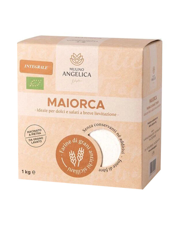 

Mulino Angelica Organic Maiorca Integrale Flour, 1 Kg