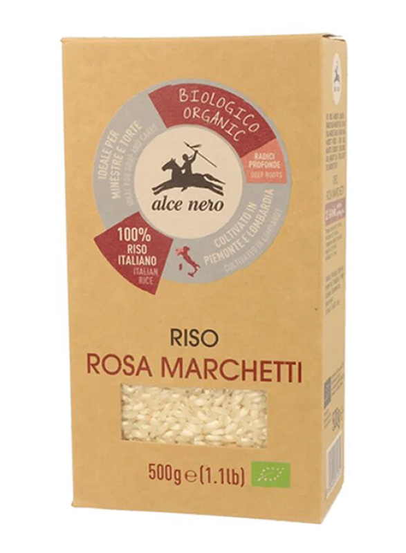 Alce Nero Organic Rosa Marchetti Rice, 500g