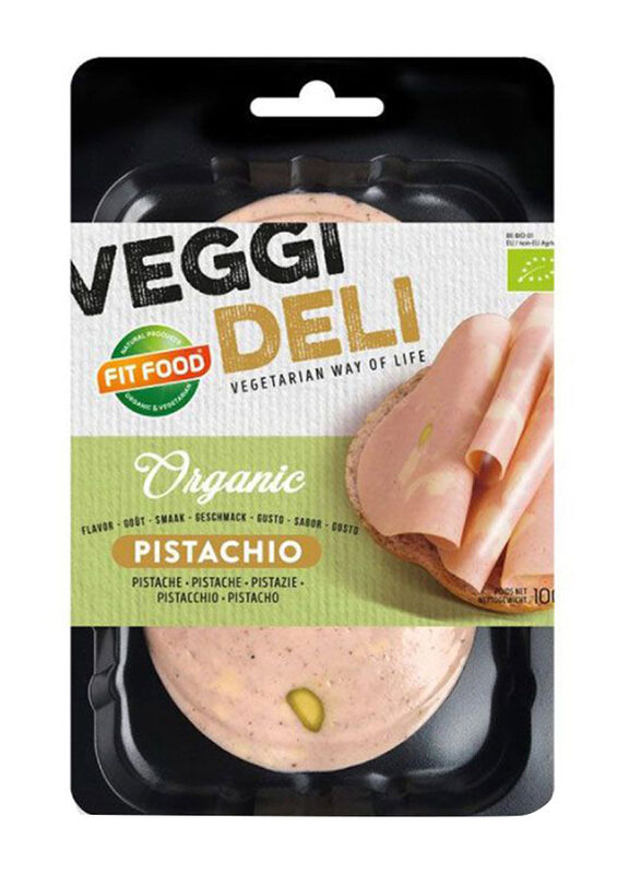 

Fit Food Organic Pistachio Veggie Deli Slices, 100g