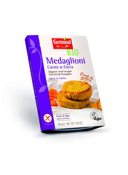 Germinal Organic Veggie Mini Burgers Carrots & Pumpkin, 140g