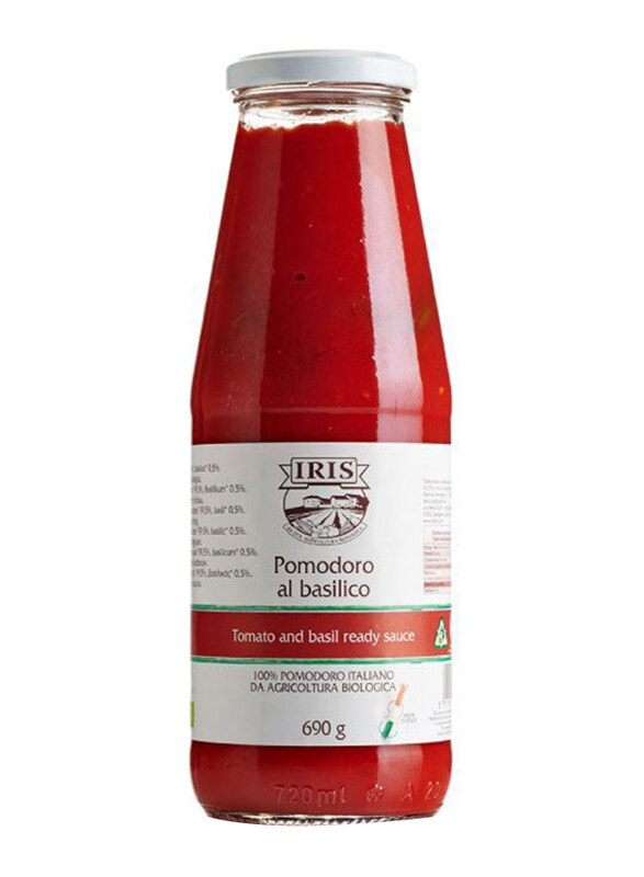 

Iris Organic Tomato with Basil Ready to Cook Sauce, 690g