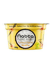 Nabta Vegan Organic Vanilla Yogurt, 180g