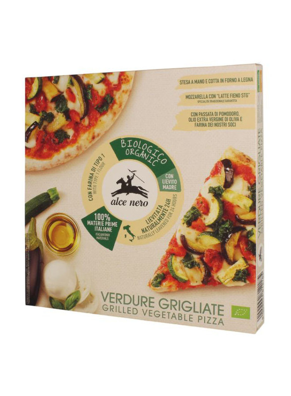 Alce Nero Organic Grilled Vegetable Pizza, 408g