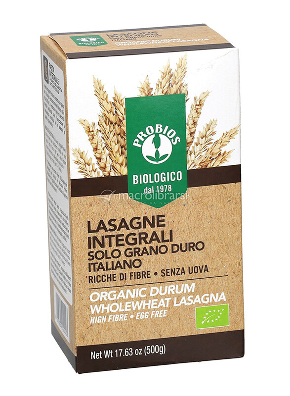

Probios Organic Whole Durum Wheat Pasta Lasagne, 500g