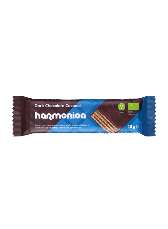 Harmonica Organic Probiotic Coconut Wafer, 45g