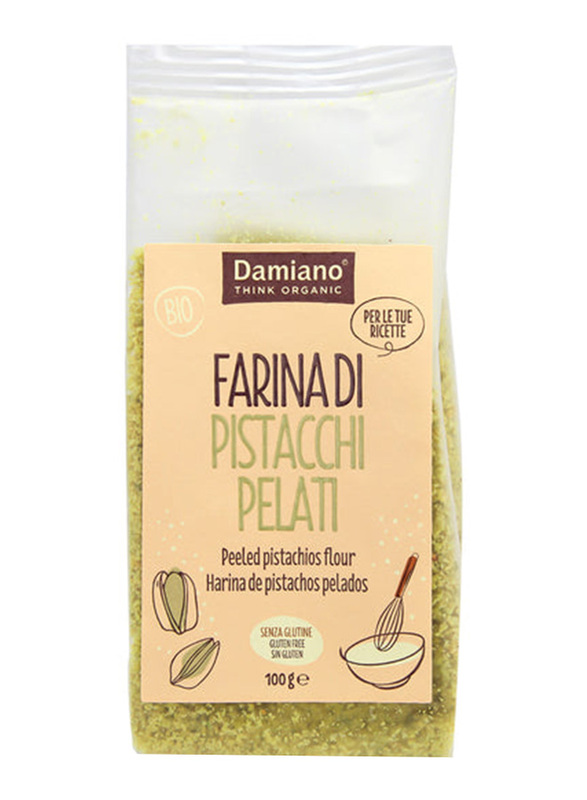 Damiano Organic Peeled Pistachios Flour, 100g