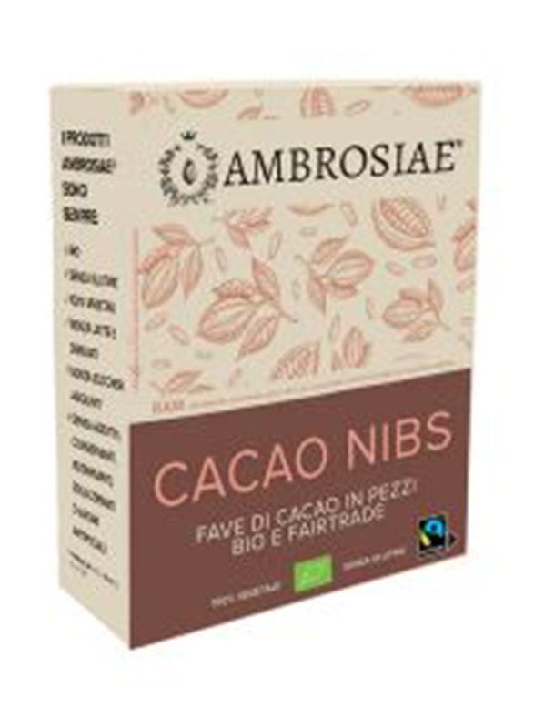 Ambrosiae Organic Cocao Nibs Fairtrade, 40g
