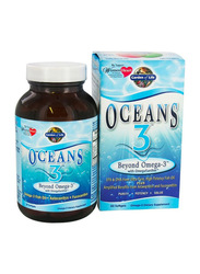 Garden of Life Oceans 3 Beyond Omega-3 with Omega Xanthin Dietary Supplement, 60 Softgel Capsules