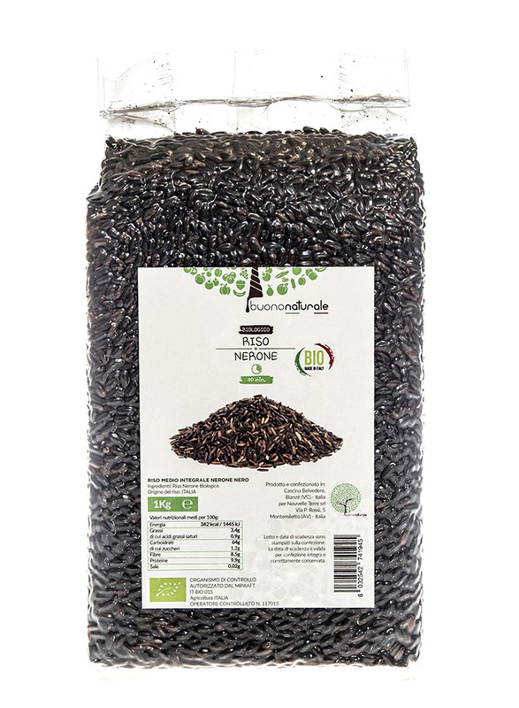 Bounonaturale Organic Black Rice, 1 Kg