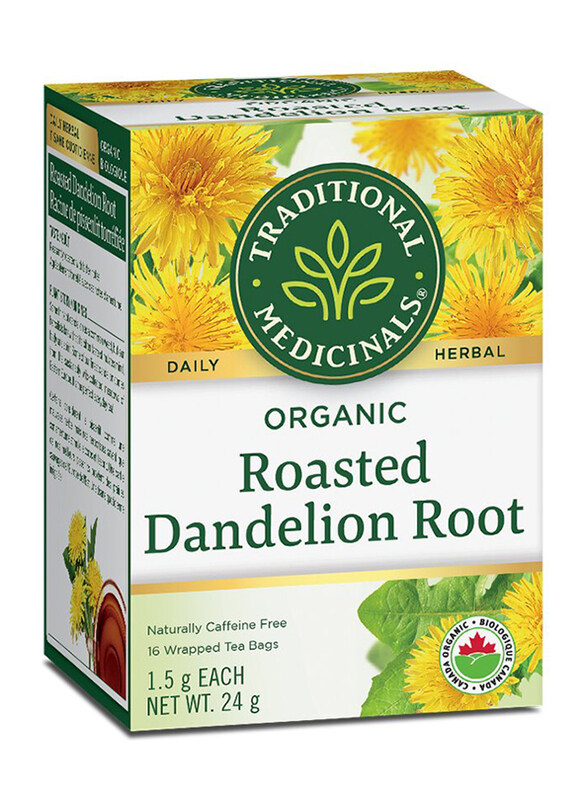 

Traditional Medicinals Organic Roasted Dandelion Root Tea, 16 Tea Bags