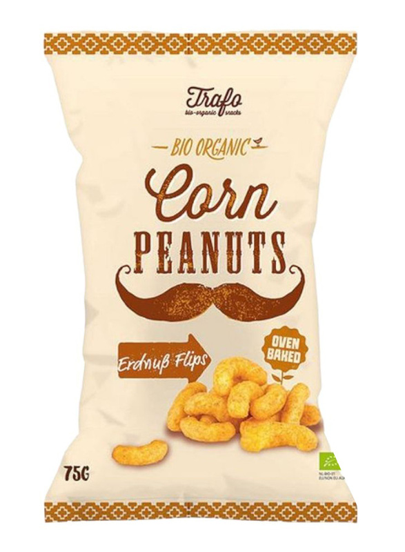 Trafo Organic Corn Peanuts, 12 x 75g