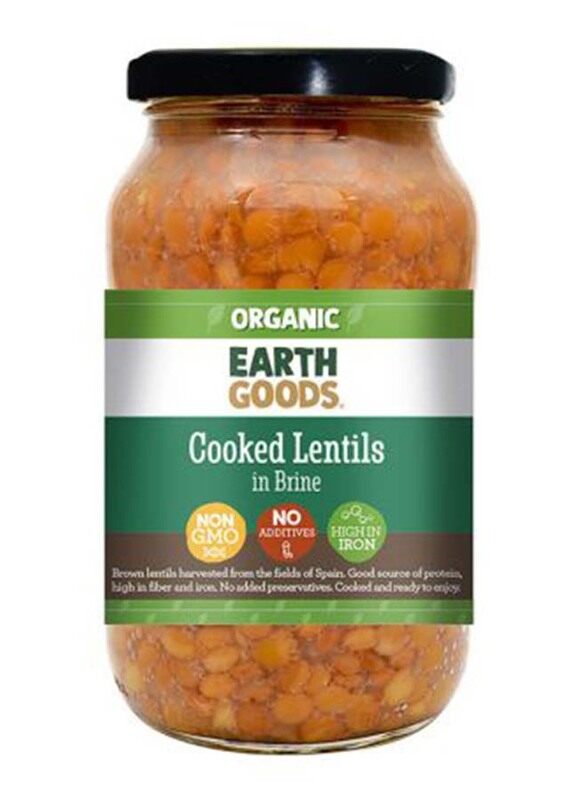 

Earth Goods Organic Lentils in Brine, 345g