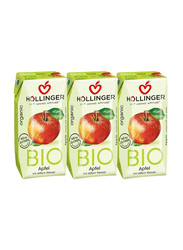 Hollinger Organic Apple Juice, 3 Piece x 200ml