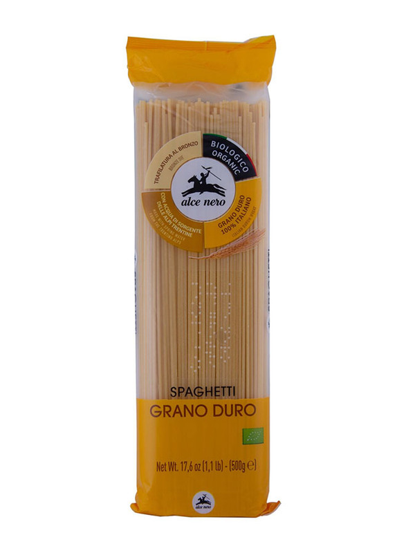 Alce Nero Organic Durum Wheat Semolina Spaghetti, 500g