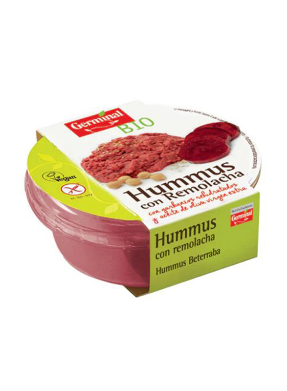 Germinal Organic Veggie Hummus with Beetroot, 130g