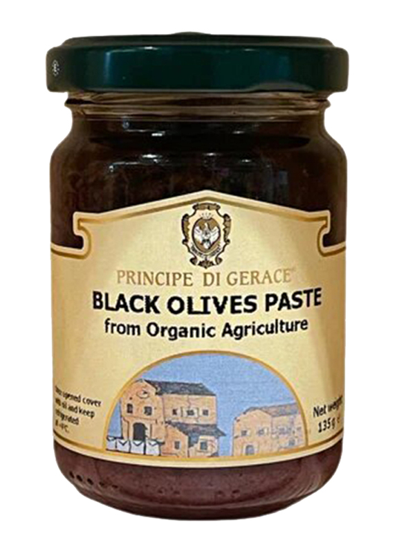 Principe Di Gerace Organic Black Olives Paste, 135g