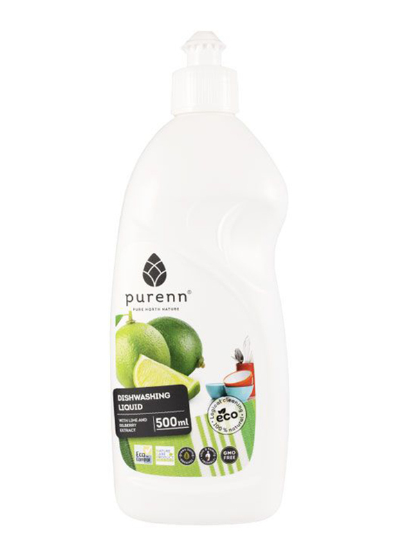 Purenn Lime & Bilberry Dish Wash Liquid, 500ml