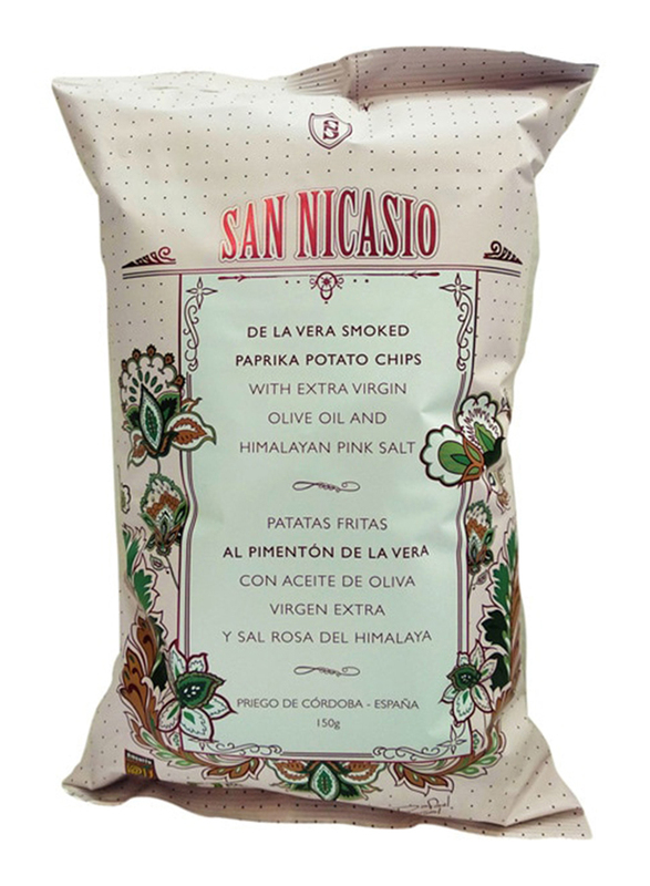 San Nicasio Smoked Paprika Flavor Potato Chips, 150g