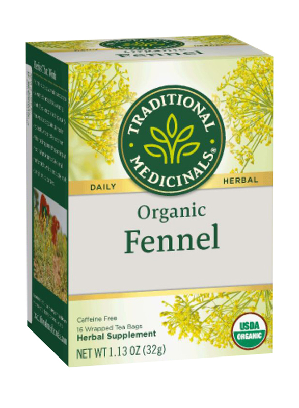 Traditional Medicinals Organic Fennel Tea, 16 Tea Bags