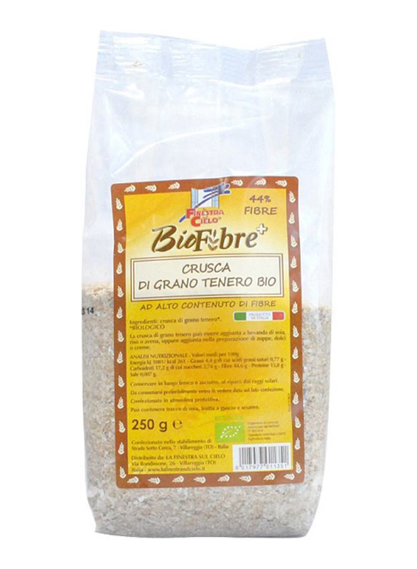 La Finestra Sul Ceilo Organic Soft Wheat Bran, 250g