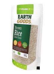 Earth Goods Organic Shortgrain Brown Rice, 500g