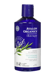 Avalon Organics Biotin B Thickening Complex Shampoo for Thick Hair, 14oz