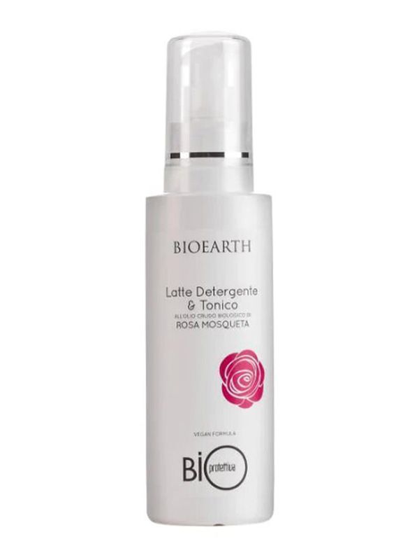 Bioearth Organic Cleansing Milk & Toner Lotion, 200ml