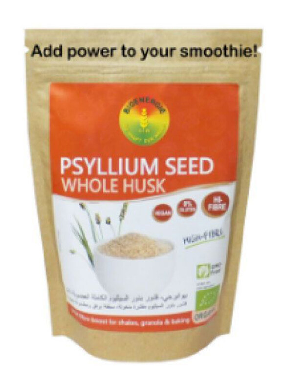 

Bioenergie Organic Psyllium Seed Whole Husk Flour, 100g