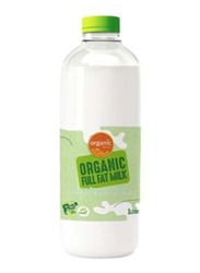 Organic Full Fat Milk, 1 Liter