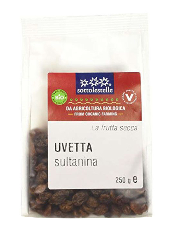 Sottolestelle Organic Sultana Raisins, 250g