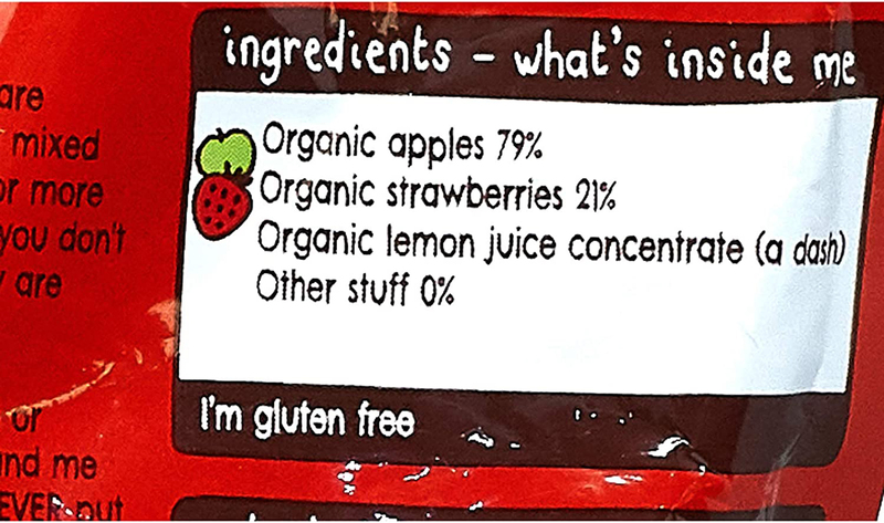 Ella's Kitchen Strawberries & Apple, 120g