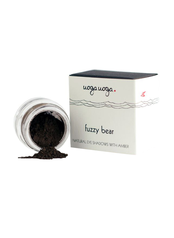 Uoga Uoga Natural Eyeshadow with Amber, Fuzzy Bear, Brown