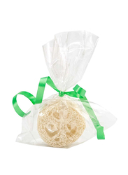 Vegan Sponge Soap Cushion Organic Loofah, Beige