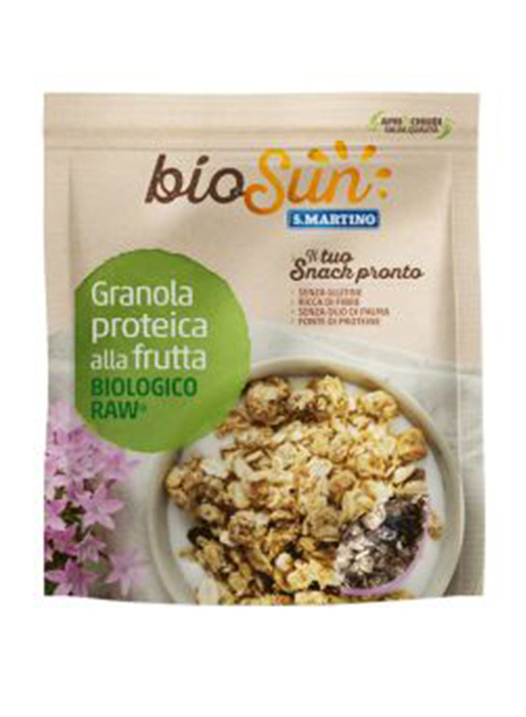 Biosun Organic Protein Fruit Raw Granola, 250g