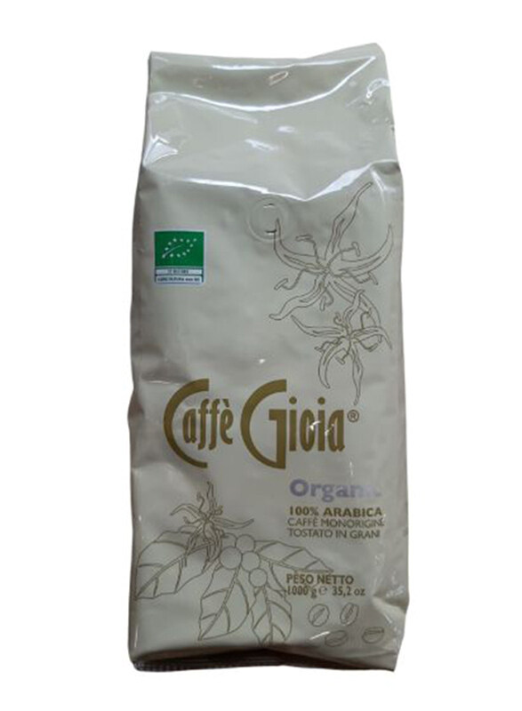 

Caffe Gioia Organic Roasted Coffee Beans 100% Arabica, 1000g