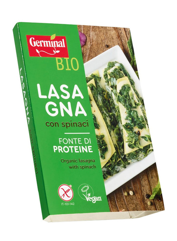 Germinal Organic Frozen Lasagna With Spinach, 250g