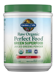 Garden of Life Raw Organic Perfect Food Green Superfood Juiced Greens Powder Apple, 221g