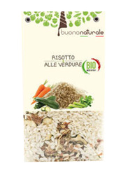 Bounonaturale Organic Risotto with Vegetables, 250g