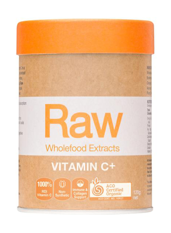 Amzonia Raw Wholefood Extracts Vitamin C+ Powder, 120g