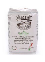 Iris Organic Tender Type 0 Wheat Flour, 1 Kg