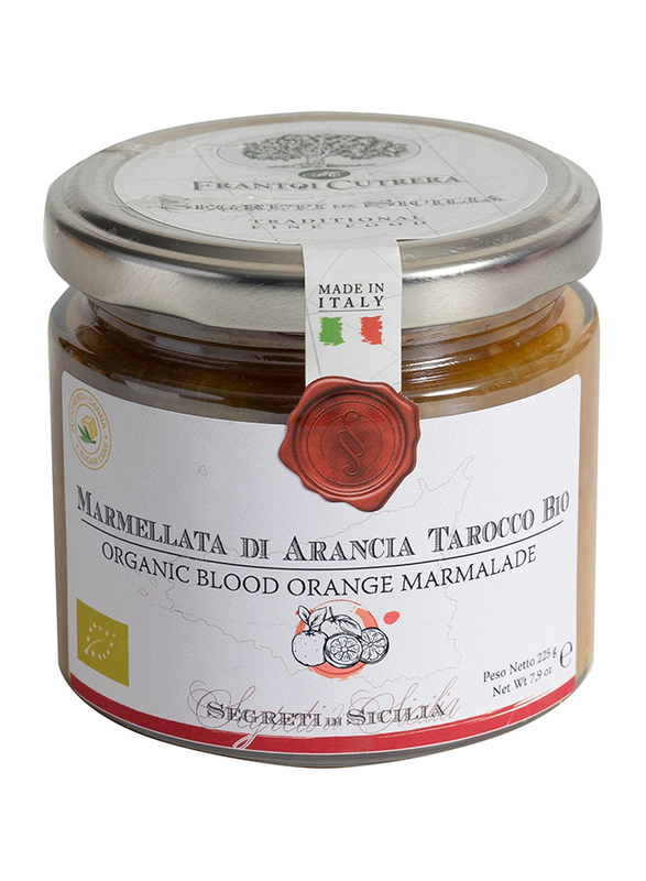Frantoi Cutrera Organic Blood Orange Marmalade, 225g