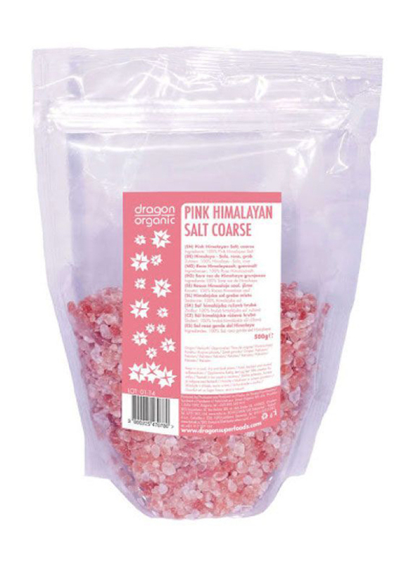 Dragon Organic Superfoods Pink Himalayan Salt Coarse, 500g