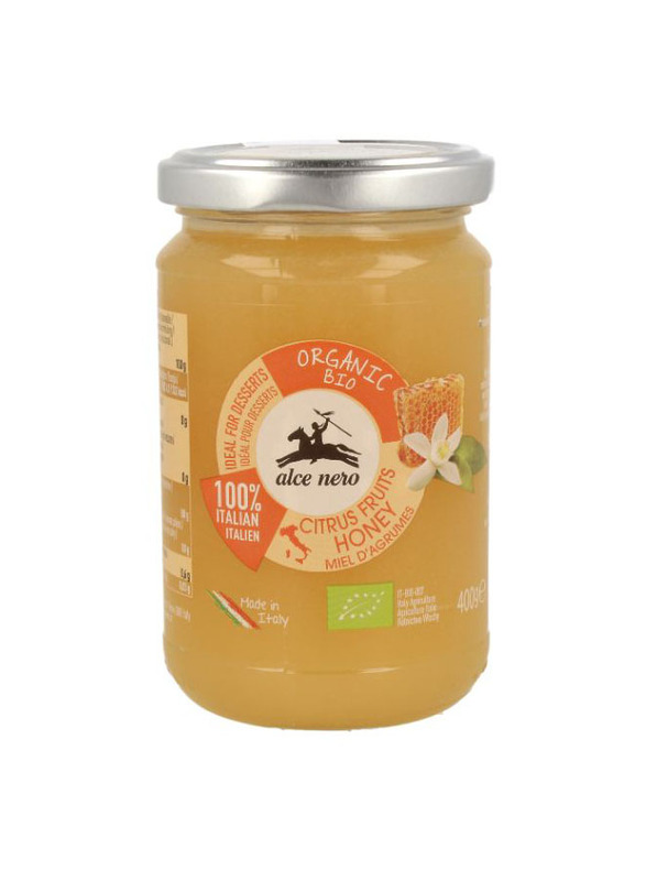 Alce Nero Organic Italian Orange Honey, 400g