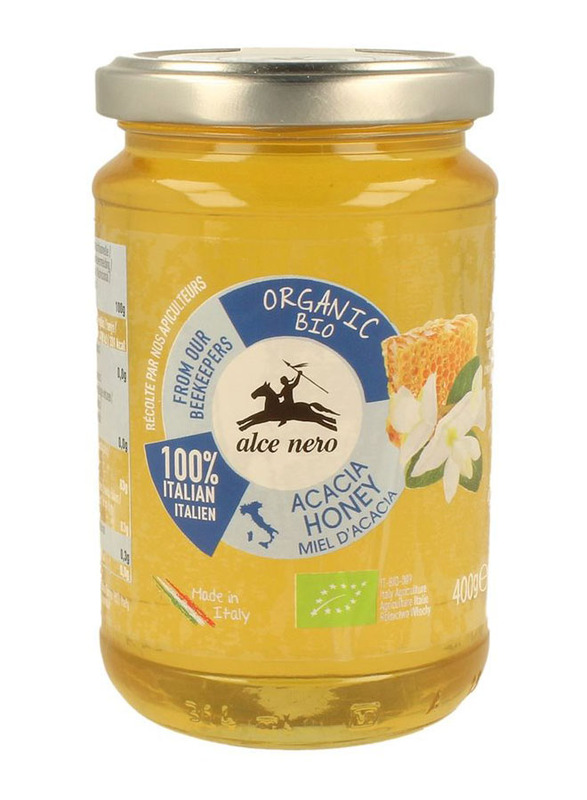 Alc Nero Organic Italian Acacia Honey 400g